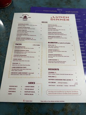 Menu photo 1 Beirut Taco Kansas City, MO Menu photo 1 Beirut Taco Kansas City, MO