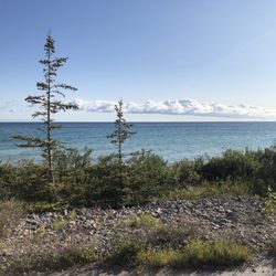 Ocqueoc Falls State Forest Campground - Huron lakeside