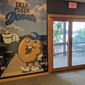 Deep Creek Donuts - A nice outdoor deck overlooking the lake - Donuts Near Me - Oakland, Maryland Deep Creek Donuts - A nice outdoor deck overlooking the lake - Donuts Near Me - Oakland, Maryland