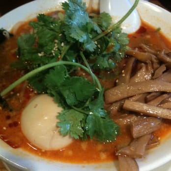 Himawari - Tan tan men deluxe with bamboo shoots - Ramen Near Me - San Mateo, California Himawari - Tan tan men deluxe with bamboo shoots - Ramen Near Me - San Mateo, California