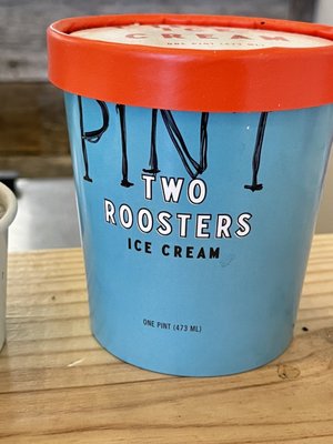 Two Roosters Ice Cream by null