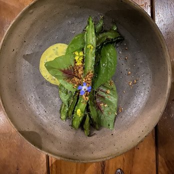 Verdant - Blistered Asian wing beans - Mexican Near Me - Tulum, ROO Verdant - Blistered Asian wing beans - Mexican Near Me - Tulum, ROO