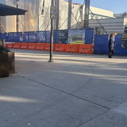 UCSD Recreation - Construction Announcements on fence
