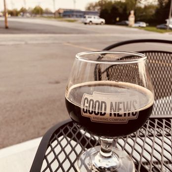 Good News Brewing - Smoked Cherrywood wheat - tasty smoked cherry! - Pizza Near Me - O'Fallon, Missouri Good News Brewing - Smoked Cherrywood wheat - tasty smoked cherry! - Pizza Near Me - O'Fallon, Missouri
