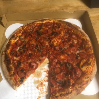 Graffiti pizza - No cheese just sauce on what they call a "pizza". Trash. - Pizza Near Me - Oakland, California Graffiti pizza - No cheese just sauce on what they call a "pizza". Trash. - Pizza Near Me - Oakland, California