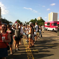 Food Truck Festival - The line for OTF even before they opened