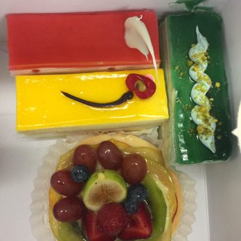 TeaPot Bakery & Cafe - Strawberry, mango, pistachio and lil fruit tart.. yum!!!! - Bakeries Near Me - Glendale, California TeaPot Bakery & Cafe - Strawberry, mango, pistachio and lil fruit tart.. yum!!!! - Bakeries Near Me - Glendale, California