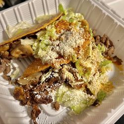 Taqueria El Taco Maestro - Hard Shell: Tripe and Asada