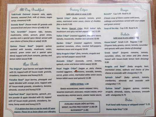 Menu photo 8 Crepes Bistro Santa Clara, CA Menu photo 8 Crepes Bistro Santa Clara, CA