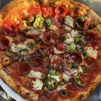 Eight Acres Kitchen & Bar - Forge Pepperoni Pizza - Bars Near Me - Brentwood, California Eight Acres Kitchen & Bar - Forge Pepperoni Pizza - Bars Near Me - Brentwood, California
