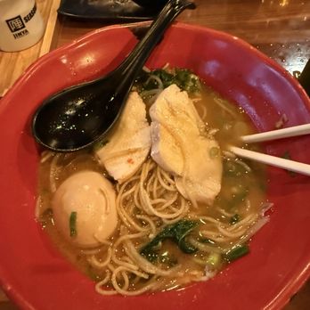 JINYA Ramen Bar - Thornton Park - Spicy chicken ramen - Ramen Near Me - Orlando, Florida