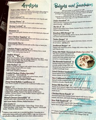 Menu photo 6 Duke's Bar & Grill Riverside, CA Menu photo 6 Duke's Bar & Grill Riverside, CA