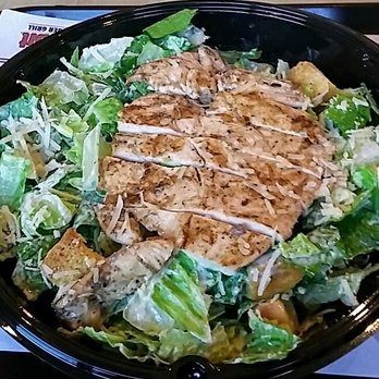 Habit Burger & Grill - Chicken Caesar, yummy but slightly over dressed - Burgers Near Me - Dublin, California
