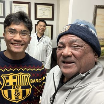 Northridge Acupuncture - Before my first acupuncture experience. Pic with my godson and his Doctor Dad Lu! - Acupuncture Near Me - Reseda, California