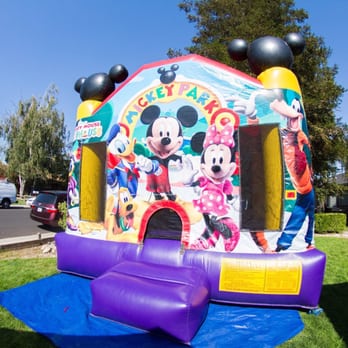 Jenny's Jumpers - Mickey Jumper for the kids on my son's 1st birthday party.. - Bounce House Rentals Near Me Jenny's Jumpers - Mickey Jumper for the kids on my son's 1st birthday party.. - Bounce House Rentals Near Me