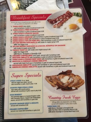 Menu photo 2 Salem Oak Diner Salem, NJ
