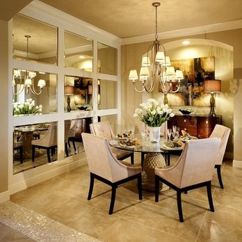 Dynamic Glass - Dining room mirror wall with trim - Glass & Mirrors Near Me - Venice, Florida Dynamic Glass - Dining room mirror wall with trim - Glass & Mirrors Near Me - Venice, Florida