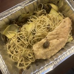 Rico's Pizzeria & Pasta House - Chicken Picatta, sans capers and lemon