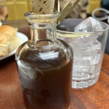 Dishoom - Permit-Room Old Fashioned. This was phenomenal. The tea really adds a great element to it. Loved the little bottle it comes in, too. - Indian Near Me - London, XGL Dishoom - Permit-Room Old Fashioned. This was phenomenal. The tea really adds a great element to it. Loved the little bottle it comes in, too. - Indian Near Me - London, XGL