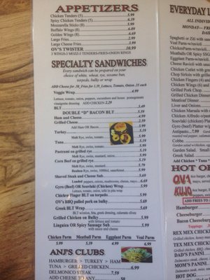 Menu photo 4 OV's Providence, RI Menu photo 4 OV's Providence, RI