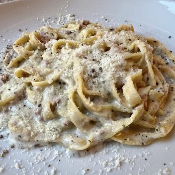 Nerone - Fettuccine with sausage in a cream sauce - Roman Near Me - Rome, RM