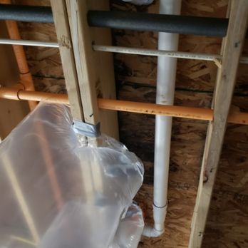 McGuire’s Mitigation - Air being ducted to ceiling joists to speed the drying process - Damage Restoration Near Me - Lake Shore, Maryland McGuire’s Mitigation - Air being ducted to ceiling joists to speed the drying process - Damage Restoration Near Me - Lake Shore, Maryland