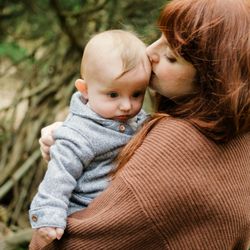 The Enloe Creative - Mother and baby at Presidio Wood Line.