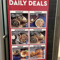 Daily specials