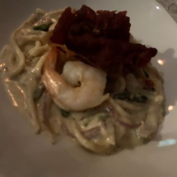 Aqua Restaurant - shrimp pasta - delish! - Seafood Near Me - Beaufort, North Carolina Aqua Restaurant - shrimp pasta - delish! - Seafood Near Me - Beaufort, North Carolina