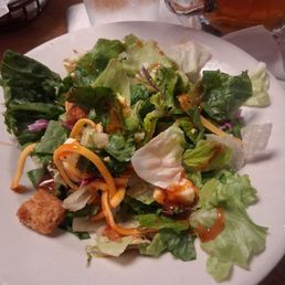 A vary good house salad