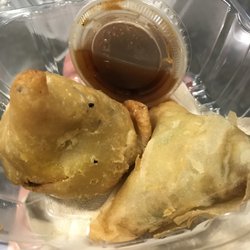NY Deli - Samosas (Reheated in microwave)
