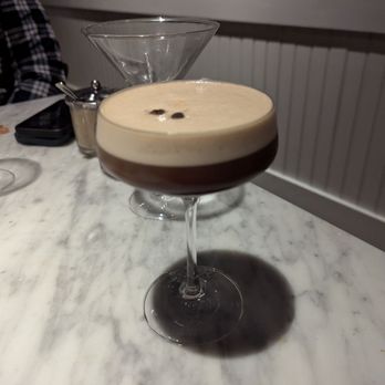 Dock's Oyster House - Espresso martini - Seafood Near Me - Atlantic City, New Jersey