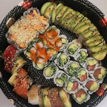 Ho Sushi Express - 40 piece ROLL party tray $28 - Japanese Near Me - Toronto, Ontario