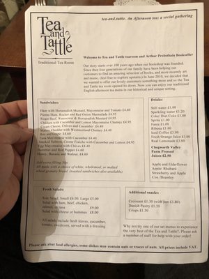 Menu photo 5 Tea and Tattle London, XGL Menu photo 5 Tea and Tattle London, XGL