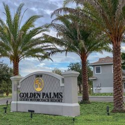 Golden Palms Luxury Motorcoach Resort - Front Entrance For Golden Palms MotorCoach Resort