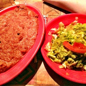 Tia Maria's - Refried beans and guacamole salad - Mexican Near Me - Houston, Texas Tia Maria's - Refried beans and guacamole salad - Mexican Near Me - Houston, Texas