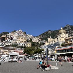 Lido Positano - Strange place for the showers