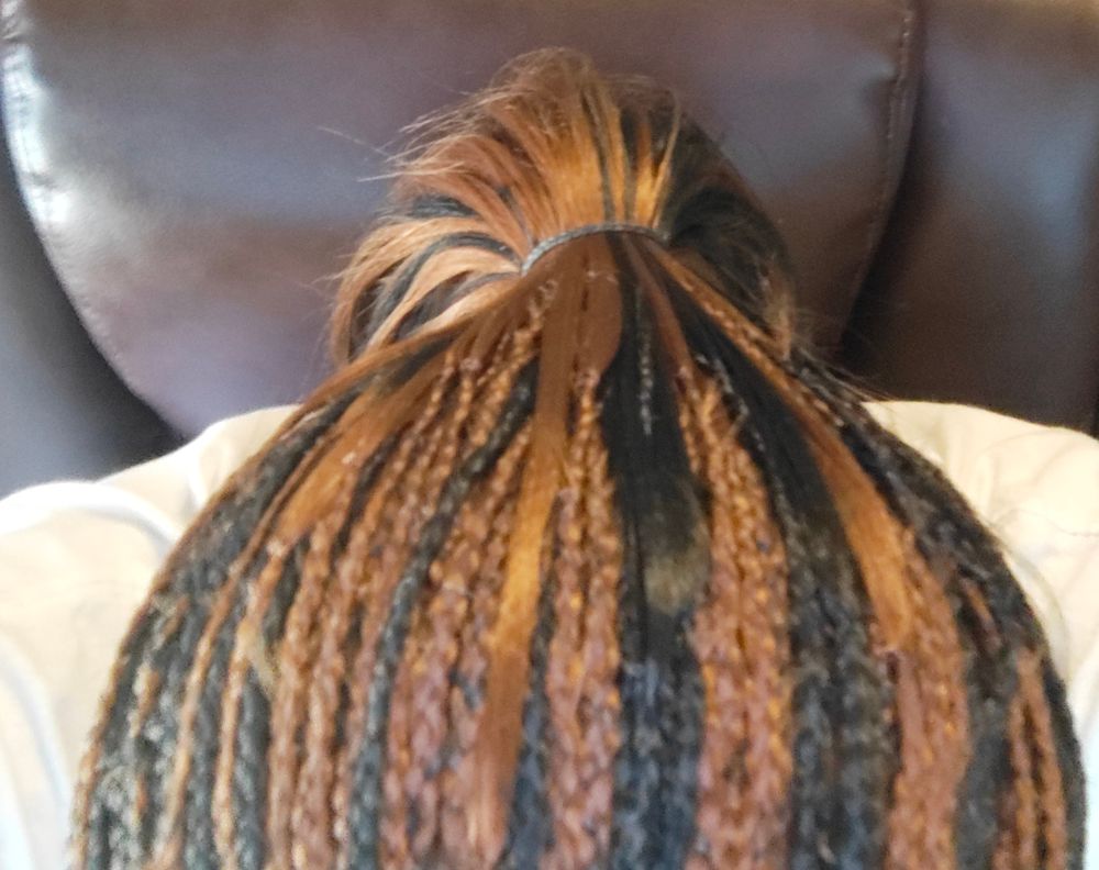 Queen Shop African Hair Braiding Logo