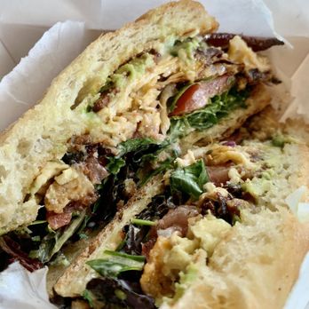 Bistro Babe - Turkey Bacon Club with Avocado - Food Trucks Near Me