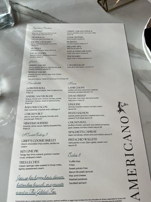 Menu photo 2 Americano, Lincoln Park Chicago, IL