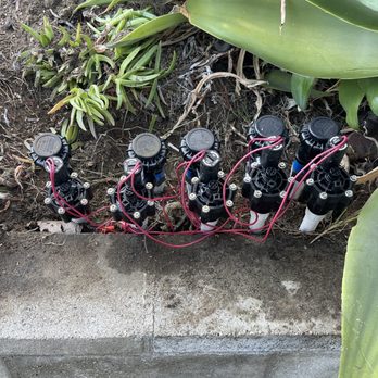 EC Irrigation Repair - Back sprinklers all new - Irrigation Near Me