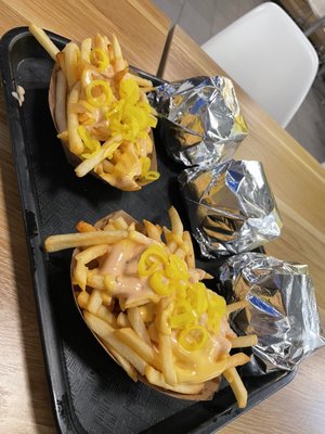 SALT burgers + fries by null