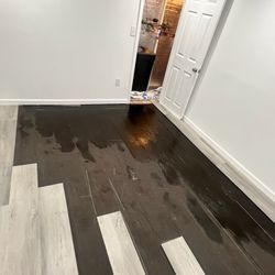 US Water Systems - water damage from leaking water softner.