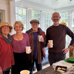 Tom Biagini Gallery - A little holiday coffee with friends at TBG! Cheers!