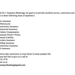 No 1 Insurance Brokerage