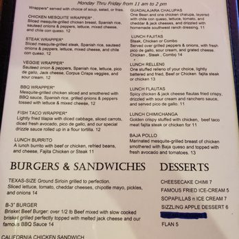 El Mejor Mexican Kitchen + Cantina - Menu - Mexican Near Me - McKinney, Texas