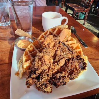 Homesteader - Chicken and waffles - New American Near Me - Kansas City, Missouri Homesteader - Chicken and waffles - New American Near Me - Kansas City, Missouri