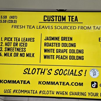 Komma Tea - Bubble Tea Near Me - Pembroke Pines, Florida Komma Tea - Bubble Tea Near Me - Pembroke Pines, Florida
