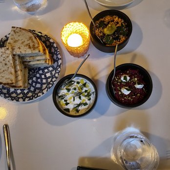 Strawberry Moon - Meze Trio - Mediterranean Near Me - Miami Beach, Florida