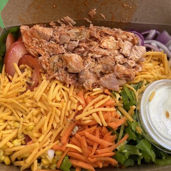 Tossed - a salad in a box with dressing - Salad Near Me - Corning, New York
